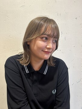 ドルセ(Dulce) ベージュ×顎下ボブ