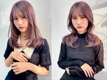 ロマーリ 岡山店(LOMARLIE)の写真/髪の長さは変えずに印象を変える！重さや軽さをコントロールし、理想のスタイルを実現★