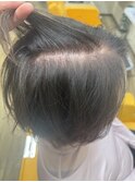 暗めでもキレイに白髪ぼかし◎大人の落ち着きカラー