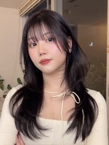 キアラ(Kchiara)&nbsp;小顔レイヤー透明感カラーkchiara天神新名敬子