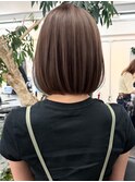 ハイライトバレイヤージュダブルカラーケアブリーチ20代30代