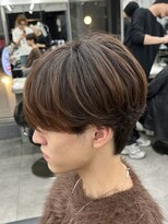 オーバル バイ アピッシュ(OVARL by apish)&nbsp;パーマ落とし曲がる縮毛矯正縮毛矯正失敗原宿メンズパーマ