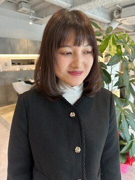 マルフェ 天王寺(marfe) 【marfe】ミディアムレイヤー_レイヤーミディ_大人ミディアム