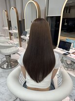 ロンドルピナス 小倉(Lond Lupinus) 黒髪カタログ/オリーブグレー/ココアベージュ/小顔に見せるヘア