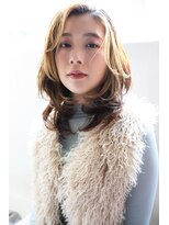 ヘアリラクゼーション クインズベリー(Hair Relaxation Queen's Berry) ゆるニュアンスミディ小顔