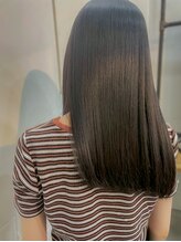 エマ 谷山店(EMMA)&nbsp;バーガンディ/白髪ぼかし/脱白髪染め/フェイスレイヤー