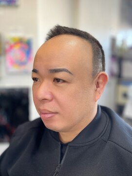 細川たかしさん風カット