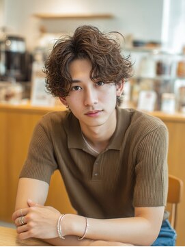 ラファンジュ ヘアー クレオ(Rohange hair Creo) ツイストフェザーパーマ/ルーズパーマ/カーリーへア/20代/30代