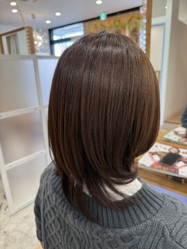 アン(an) 髪質改善プラチナカラー×イルミナカラー*「アース」