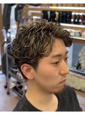 メンズパーマ/メッシュ
