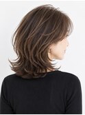 レイヤーカット 大人レイヤー ハイライト 表参道 青山 40代