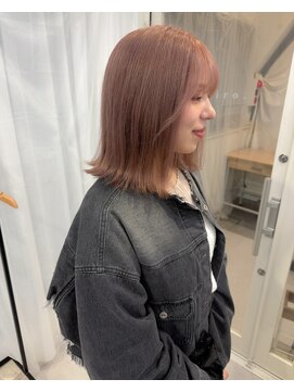 シロコウベ(shiro.kobe) ・Pink beige + lob・