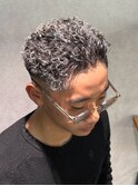 215. ニュアンスパーマ/ハイライト/グレージュ/メンズ