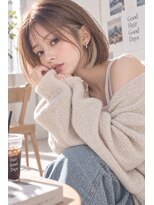 コノアラボ 守谷店(Conoah labo)&nbsp;インナーカラー/大人/白髪ぼかし/40代