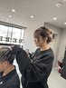 【TOYOSHIMA指名】カット＋艶髪縮毛矯正＋カスタムTR＿指名料込み　14850円 