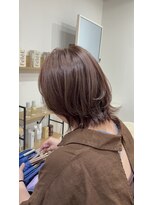 エメヘアデザイン ルイス(Aimer Hair Design Lewis)&nbsp;柔らかレイヤーボブ/弘前市/レイヤーカット