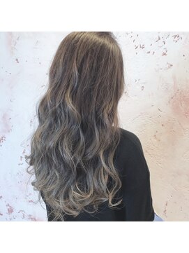 ヘアーサロン リアン 鴻巣店(hair salon Rien) ブルージュからのアッシュグレー
