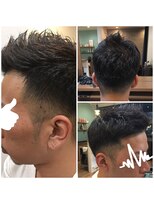 リグ バーバーショップ(LIG BARBER SHOP)&nbsp;ショートフェードスタイル