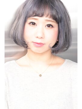 ヘアサロンエム 大宮店(HAIR SALON M) とろみネイビーグレー☆