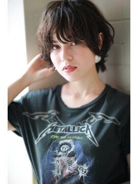 ラべリー 池袋(LOVELEY) 大人ひし形ショート × ナチュラルブラウン　【池袋】