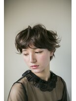 カッファ 東銀座(CUFFA)&nbsp;CUFFA】アッシュ無造作ハイライトラズベリー東銀座築地新富町