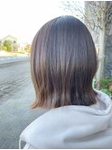 切りっぱなしボブstyle