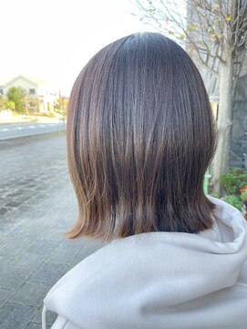 グート ヘアーメイク(gut HAIR MAKE) 切りっぱなしボブstyle