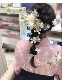 卒業式/袴/ヘアセット