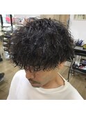 波打ちパーマ