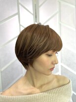 ツムグ 代官山店(TUMUGU)&nbsp;30代40代50代大人可愛いショートボブホワイトグレージュ◎代官山