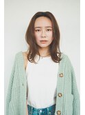 朝ラク!サラッとまとまるボブ/透明感あるオーガニックカラー