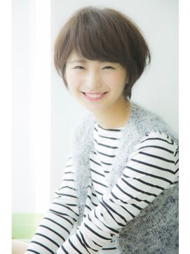 アントワープトーキョー(antwerp TOKYO) 大人カジュアルショートチェリーブラウンダークアッシュ