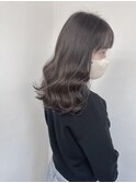 髪質改善/グレージュ/透明感カラー/ナチュラル/艶髪