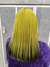 ドレスヘアーガーデン(DRESS HAIR GARDEN) yellow × アンブレラカラー
