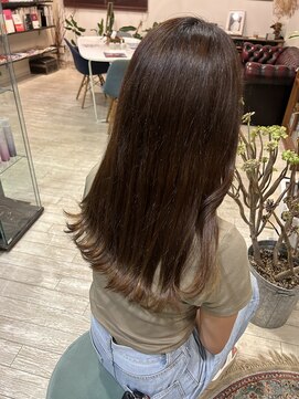 マイ ヘア デザイン 岡崎(MY hair design) 前髪/マチルダボブ/ピンクベージュ/インナーグレージュ/岡崎