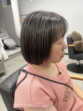 ヘアーリゾート ルアーナ(hair resort LUANA) 白髪ぼかしハイライト