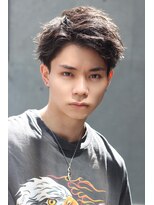 リークフー(Ree cu fuu)&nbsp;10代20代30代/ 黒髪　爽やか　アップバング