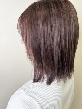 イーストハムヘッドショップ(EAST HAM head shop) くびれボブ/パープルグレージュ