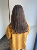 【庄内店/カラー】 暖色系カラー20代30代40代 ×セミロング