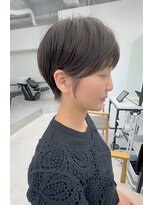 ビューナゴヤ 名駅(VIEW NAGOYA)&nbsp;魅力倍増カールシアーカラーショートヘアダークアッシュ