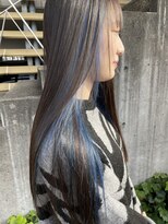 オアシス アン(oasis-un)&nbsp;blueインナーカラー