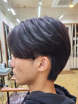 レボルトヘアー(R EVOLUT hair) 韓国風センターパートニュアンスセンターパート柏市柏駅パーマ