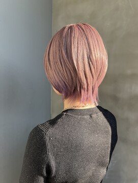 アッセンブル(ASSEMBLE) 《ASSEMBLEデザインカラー》ピンクベージュショート【柏/流山】