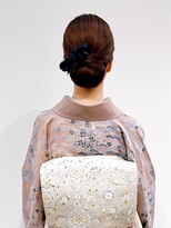 ジラ ヘアアンドメイク(girra HAIR&MAKE) 訪問着着付けヘアセット