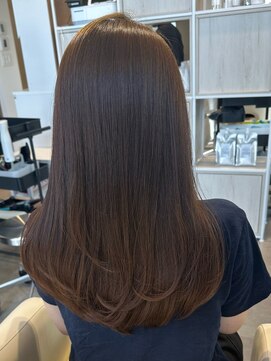 シンボルス 池袋(Symbols) ヘーゼルベージュ/レイヤーカット/池袋髪質改善/池袋縮毛矯正