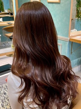 ロンドヴァリー 渋谷店(Lond vallee) ボブルフネビージュ小顔ヘアワンレングスレイヤー