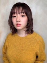 ニスル 上尾店(NISURU)&nbsp;似合わせカット/大人ガーリー/ダークアッシュ/着物/上尾/上尾駅