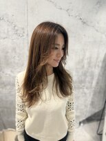 カリファ 田町(KHALIFA)&nbsp;★小顔似合わせカットフェミニンロングレイヤーメルティカラー