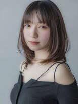 ミンクスオーバー(MINX OVER)&nbsp;レイヤーカット/韓国/前髪/顔まわりカット/縮毛矯正/髪質改善