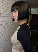 前下がりモードボブ【髪質改善/カラー/パーマ/トリートメント】